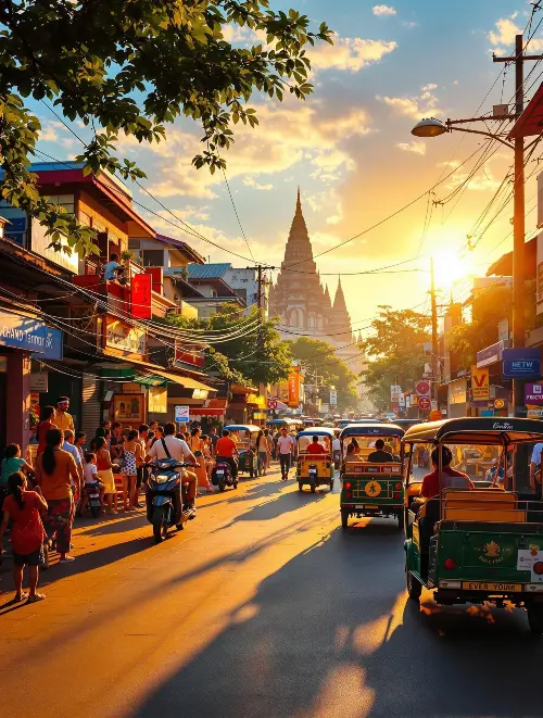 Siem Reap City Streets Siem Reap City Streets